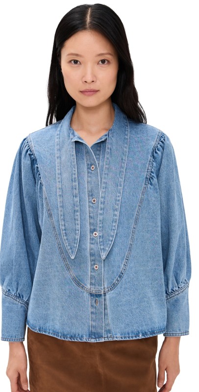 Hunter Bell Odessa Shirt Vintage Denim