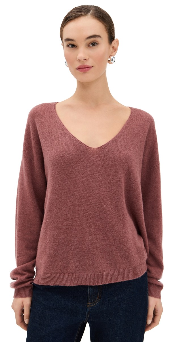 Le Kasha Tibet Cashmere Sweater Mauve