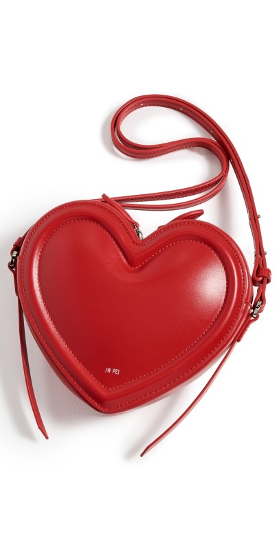 JW PEI Arlene Heart Shaped Bag Magenta