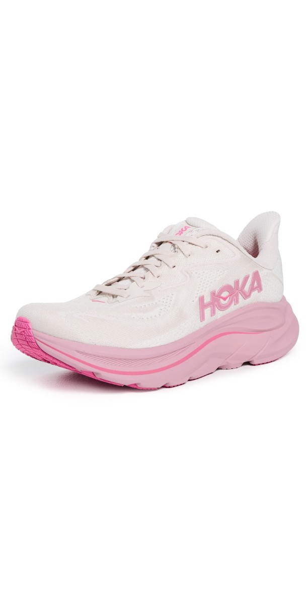 HOKA Clifton 10 Sneakers Rose Cream/Dried Rose