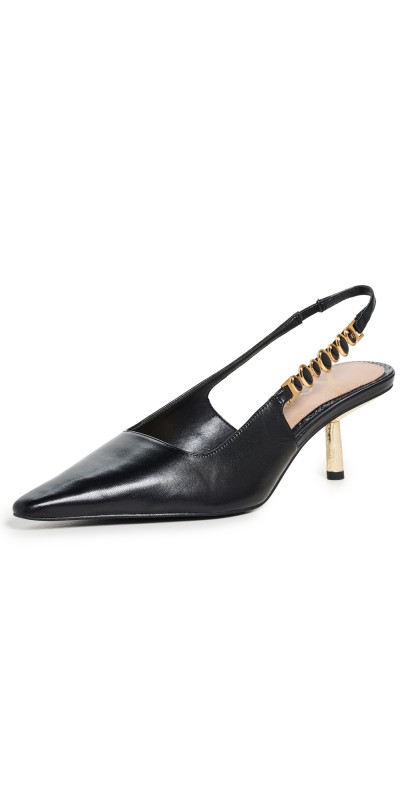 Sam Edelman Baker Sling Pumps Ti-black