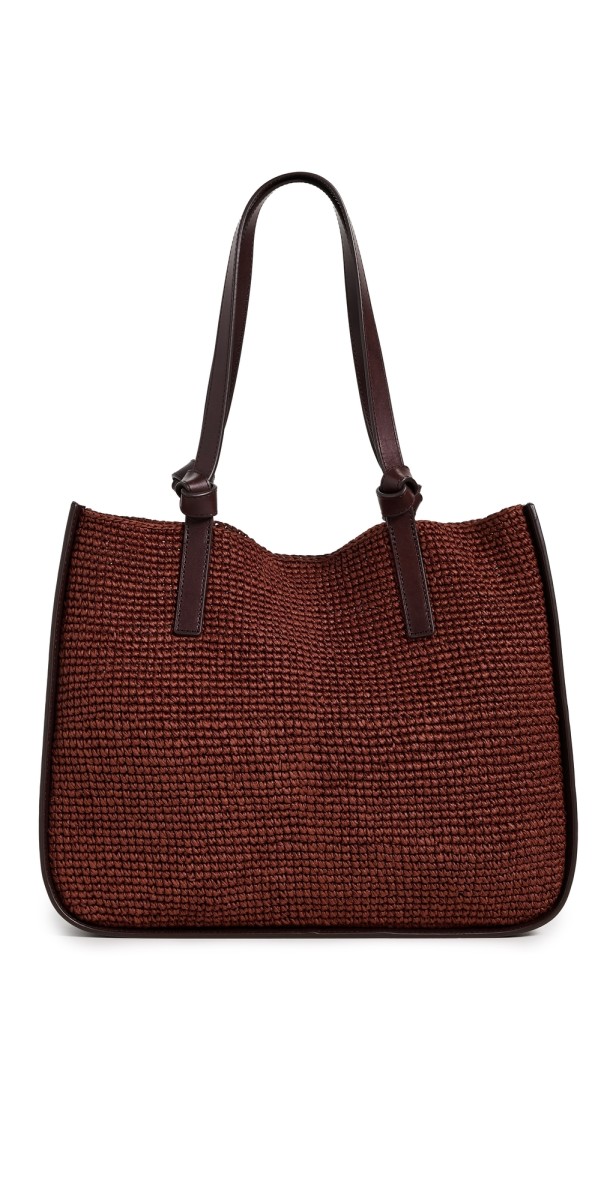 Loeffler Randall Turned Out Tote Espresso/Chestnut