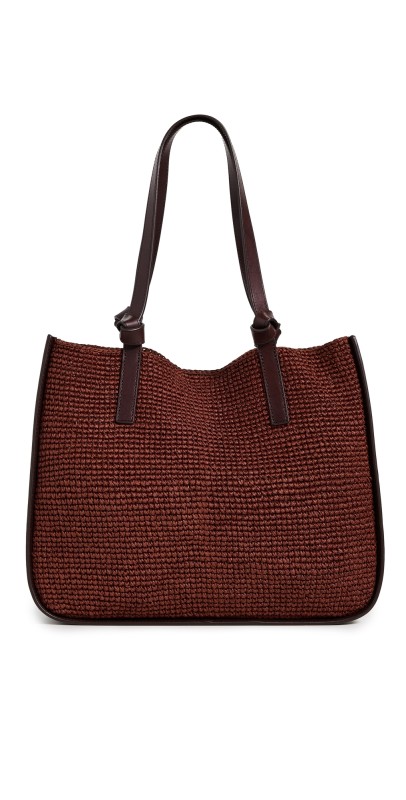 Loeffler Randall Turned Out Tote Espresso/Chestnut