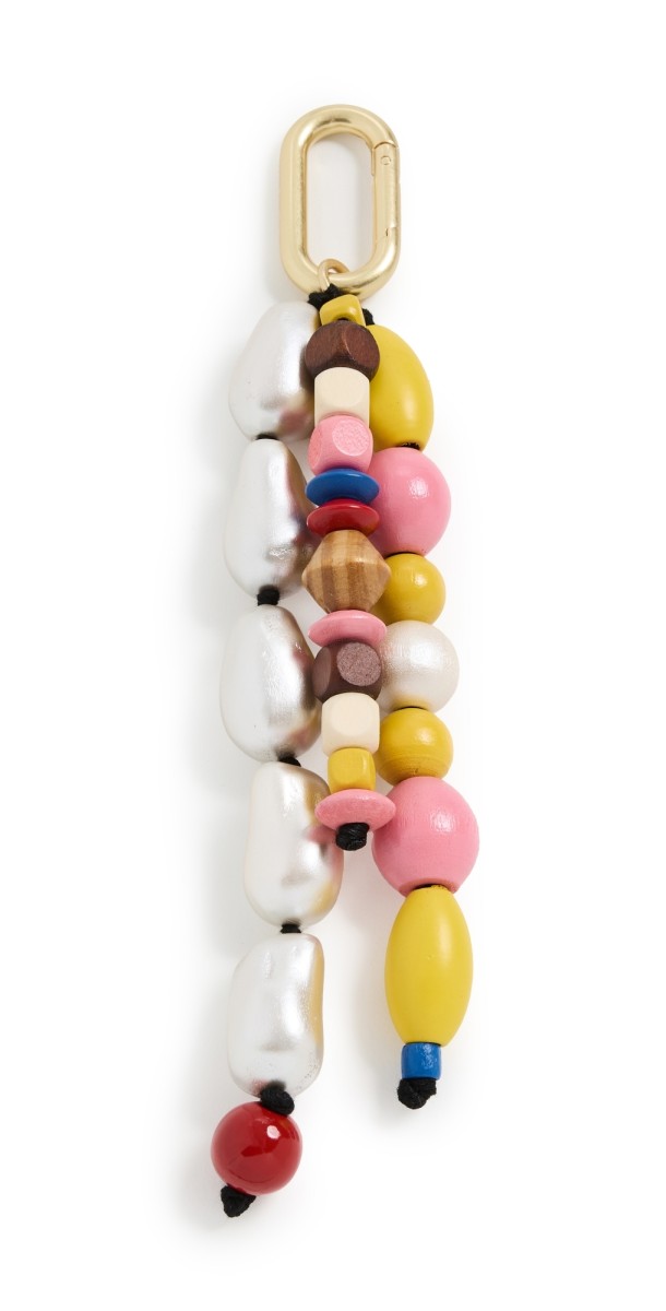Clare V. Multi Beaded Fob Mult