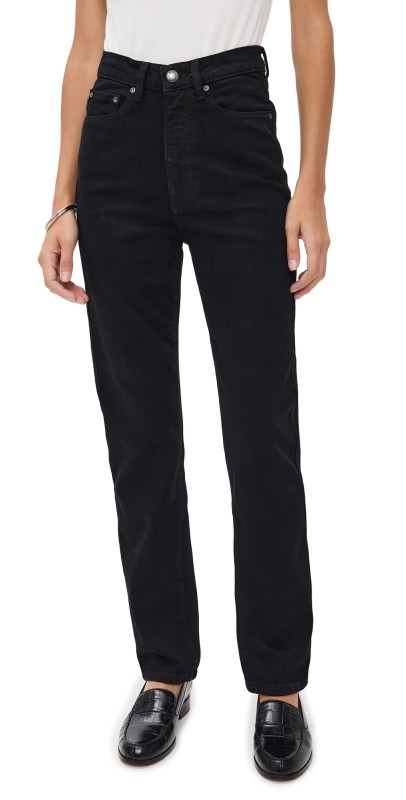 DL1961 Kristy Cigarette High Rise Jeans Black (Vintage)