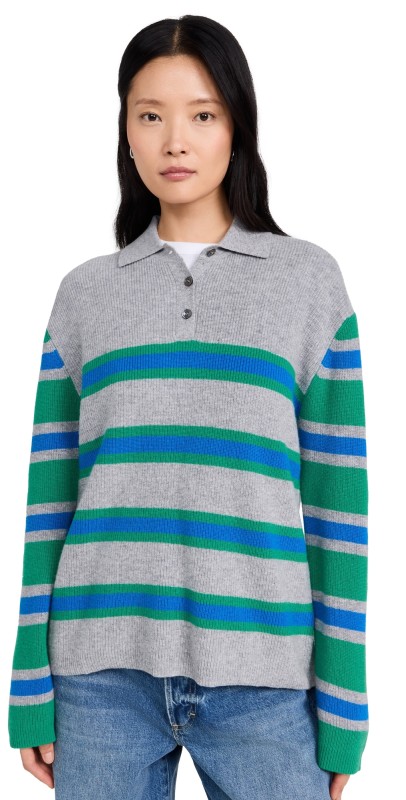 XIRENA Cashmere Maude Sweater Oyster Green