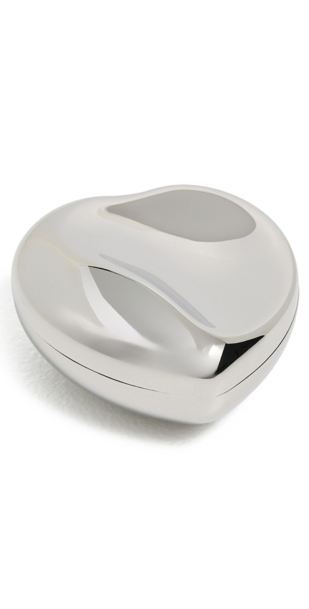 Georg Jensen Heart Pill Box Silver