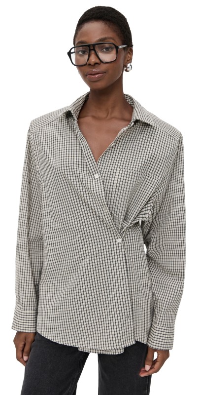 Lioness Notting Hill Shirt Cream Check