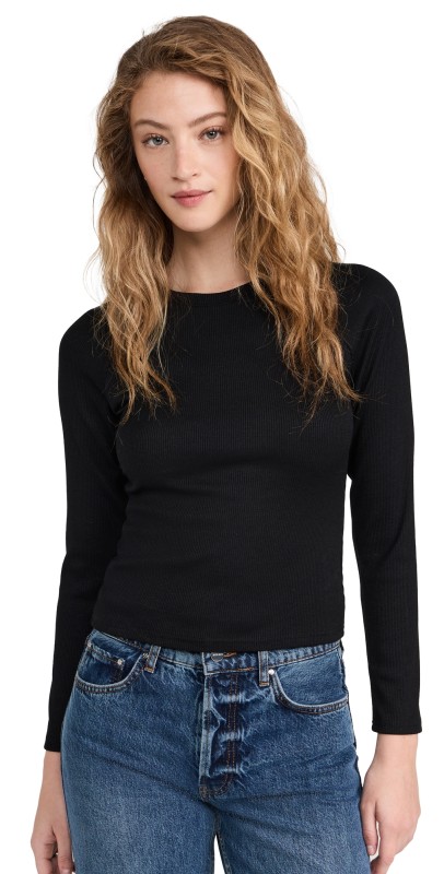 PAIGE Amren Tee Black