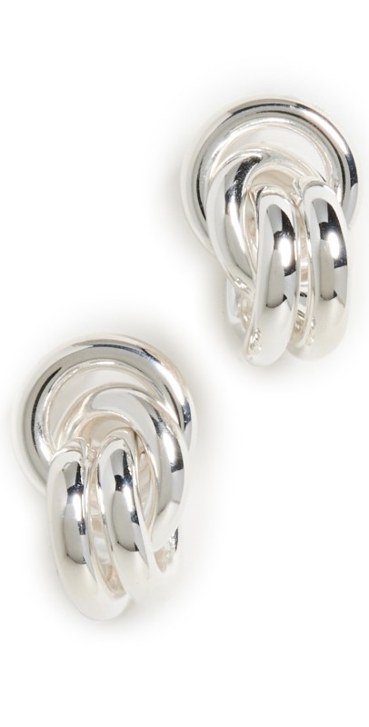 LIÉ STUDIO The Vera Earrings Silver