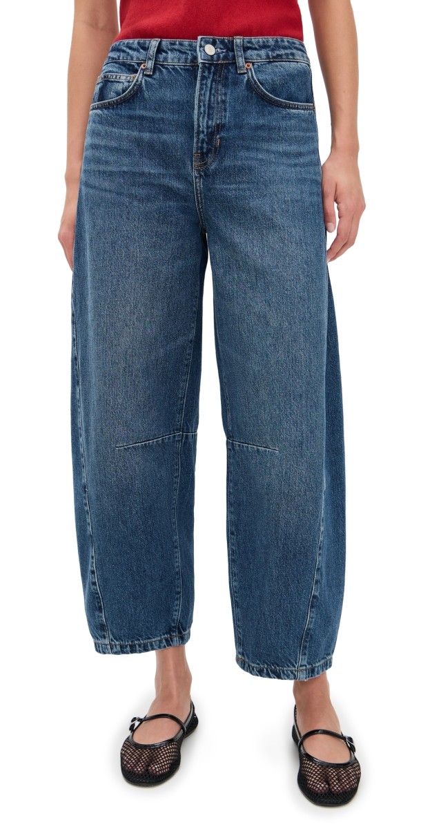 Reformation Tyler Barrel Jeans Mountain