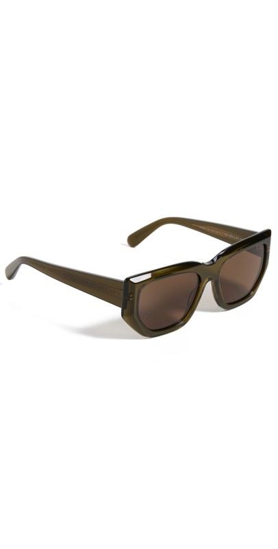 Stella McCartney 2001 Sunglasses Shiny Dark Green/Gr