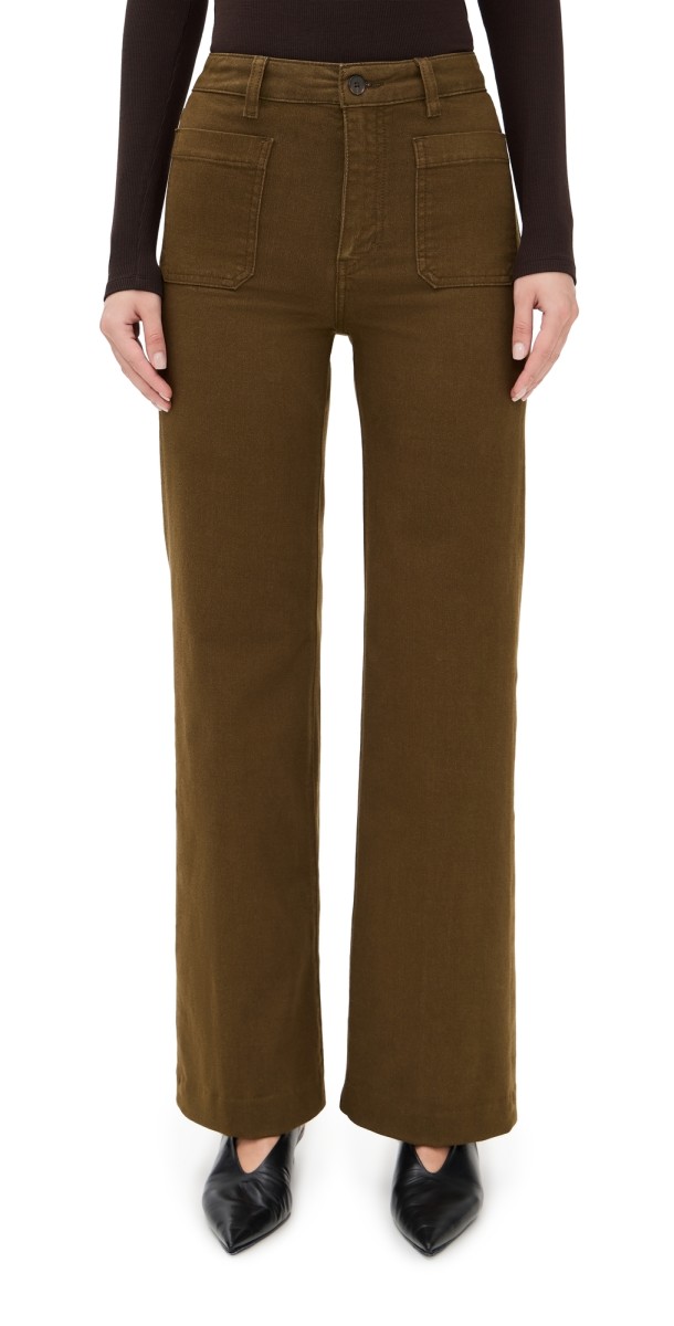 FRAME The Refined Pants Tree Moss