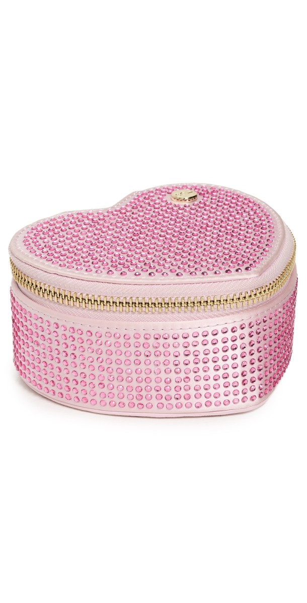 Stoney Clover Lane Heart Jewelry Box Pink Sparkl