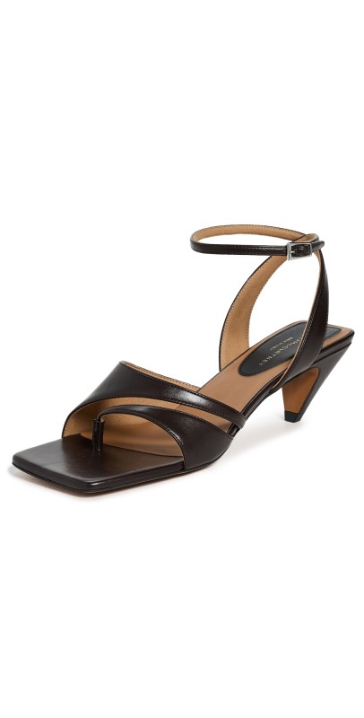 Stella McCartney Spur Brushed Alter Mat Sandals Chocolate Brown