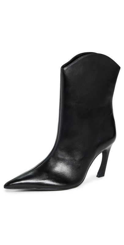 Schutz Maryann Curve Boots Black