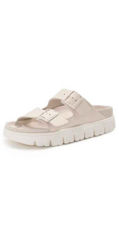 Birkenstock Arizona Chunky Exquisite Sandals Eggshell