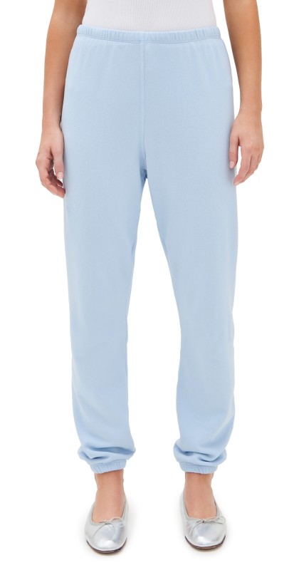 perfectwhitetee Johnny French Terry Easy Sweatpants Sky Blue