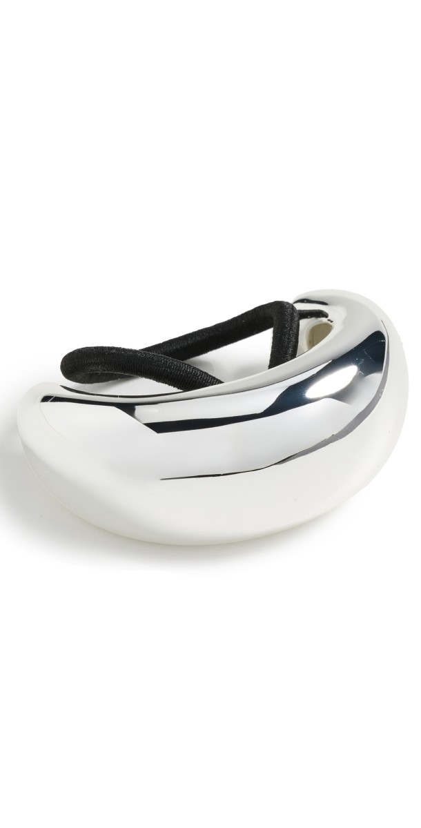 LIÉ STUDIO The Thea Hair Tie Silver