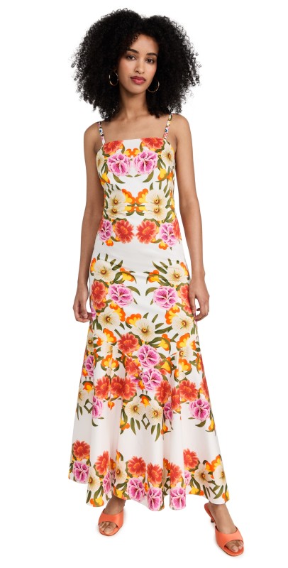 Borgo de Nor Jalisa Gown Vila Floral - White