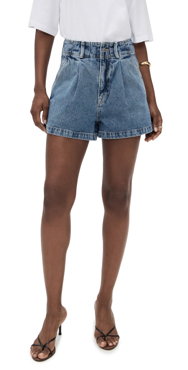 Apiece Apart Bari Jean Shorts Austin Wash