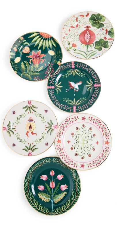 La Double J Dessert Plates Set Mix