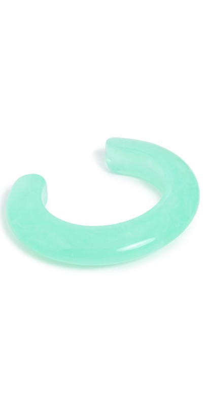 Lizzie Fortunato Ridge Cuff In Jade Green Gr