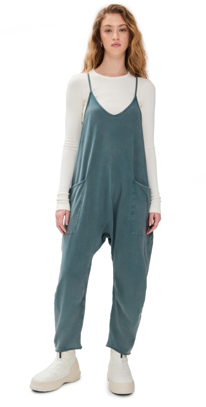 FP Movement Hot Shot Onesie Midnight Jade