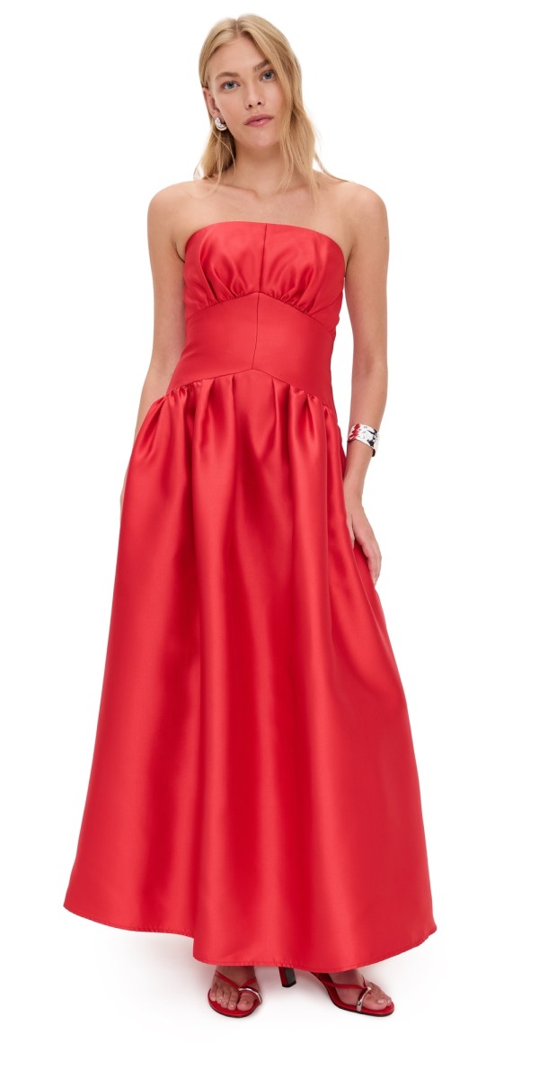 Shoshanna Posy Dress Apple