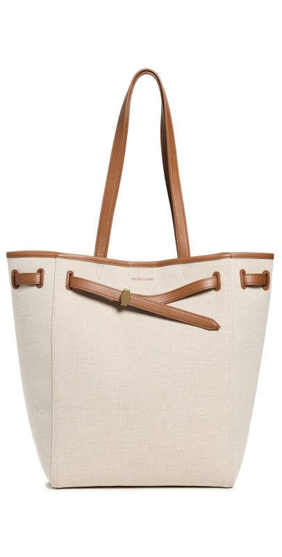Veronica Beard Dash Tote Natural/Hazel