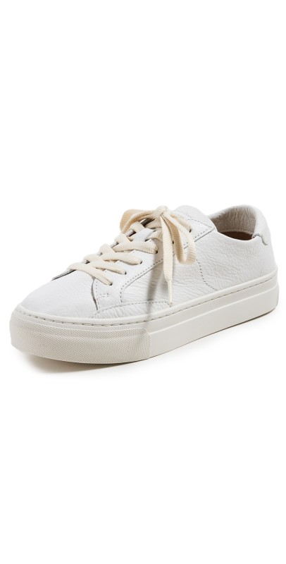 Soludos Ibiza Platform Sneakers White