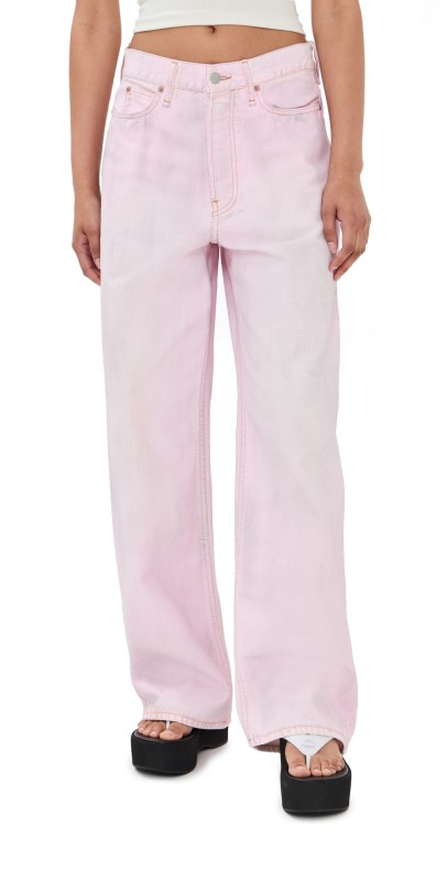 Acne Studios Pink Traffic Trousers Pale Pink