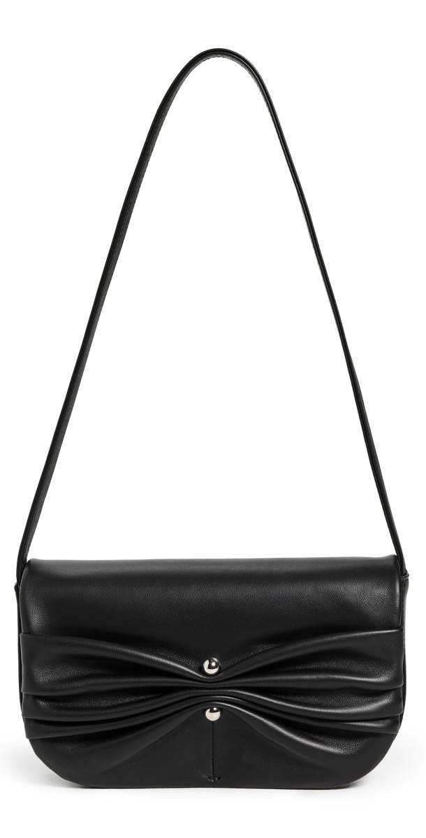 Reformation Maria Shoulder Bag Black
