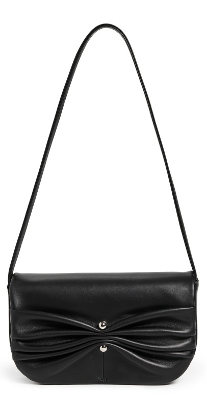 Reformation Maria Shoulder Bag Black