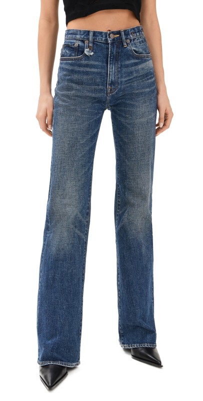 R13 Jane Jeans Mire Blue Stretch