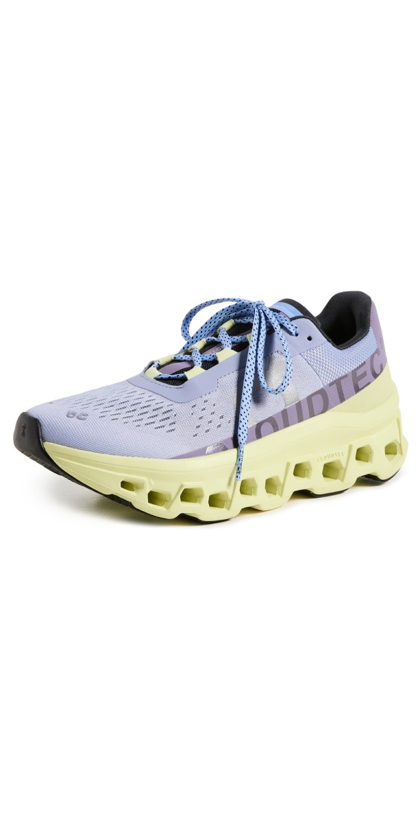 On Cloudmonster Sneakers Nimbus/Hay