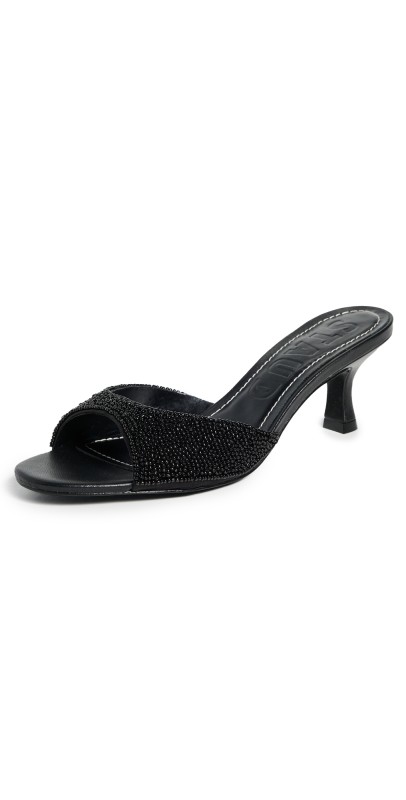 STAUD Brigitte Mules Black