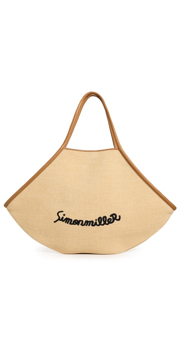 SIMONMILLER Large Mercado Tote Natural/Black