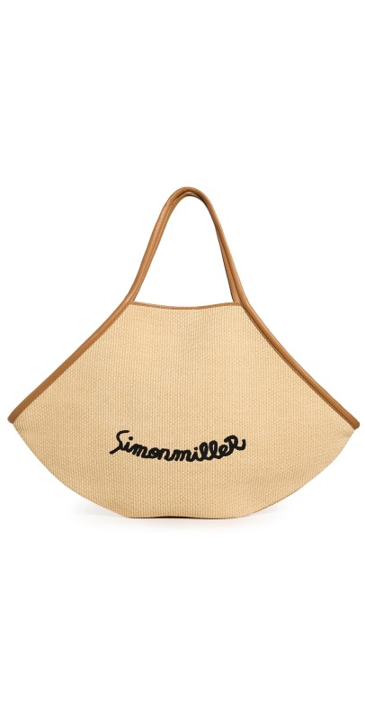 SIMONMILLER Large Mercado Tote Natural/Black