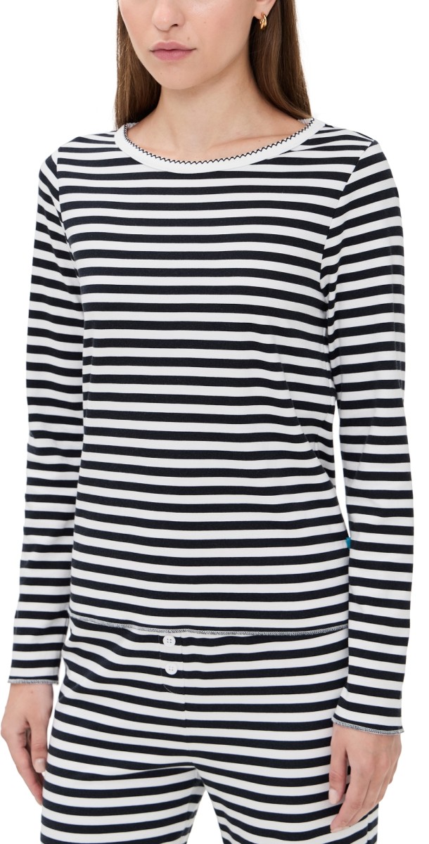 Cozyland by Morgan Lane Ellie Tee Chalk/Jet