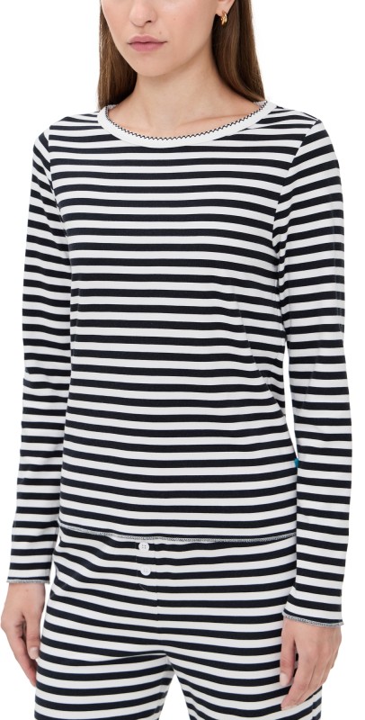Cozyland by Morgan Lane Ellie Tee Chalk/Jet