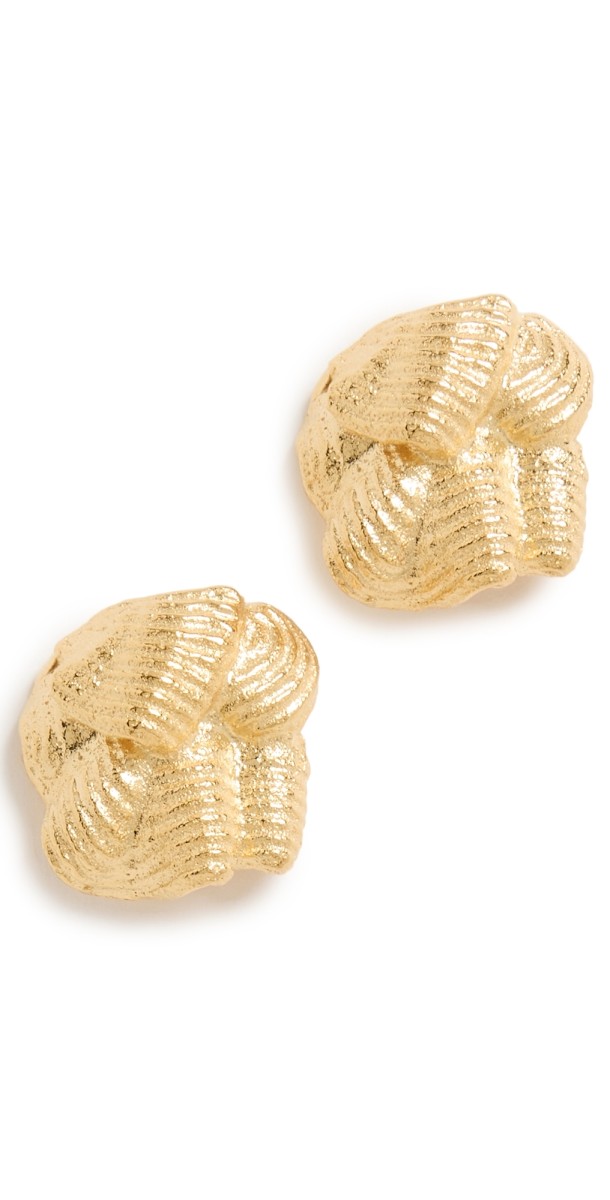 Completedworks Notsomuch Buttercream Earrings 18k Gold Plated
