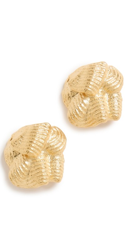 Completedworks Notsomuch Buttercream Earrings 18k Gold Plated