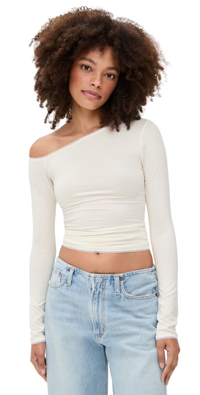 The Line by K Adrira Top Vanilla