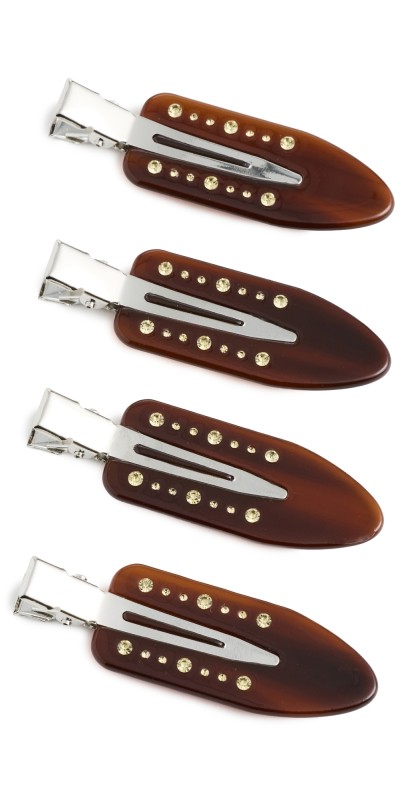 Emi Jay Popstar Clips Set of 4 Amber Glow