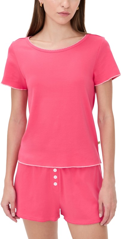 Cozyland by Morgan Lane Baby Jean Tee Fuchsia