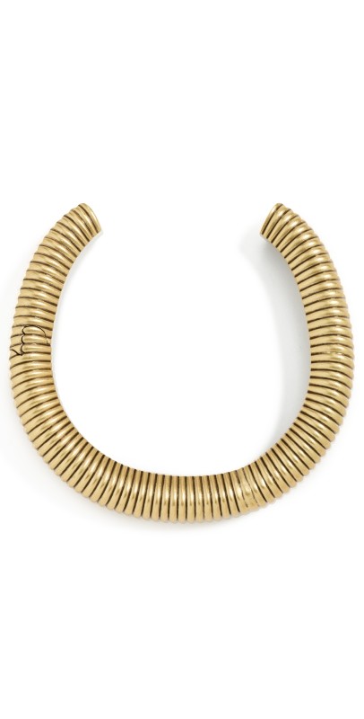 Cult Gaia Charlique Choker Antique Brass