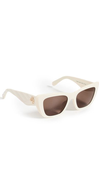 Tory Burch 0TY7216U Sunglasses Ivory