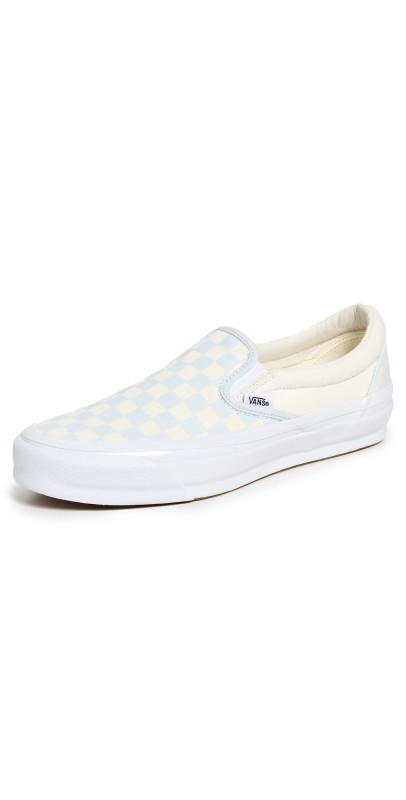 Vans Classic Slip On Sneakers Checkerboard Ice Melt