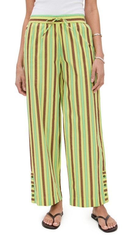 Damson Madder Ritik Trousers Lime
